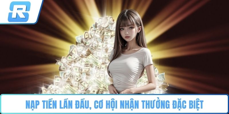 Nạp tiền lần đầu, cơ hội nhận thưởng đặc biệt